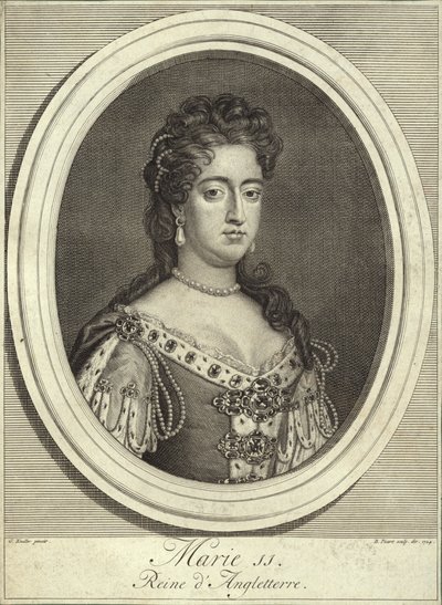 Porträt von Königin Maria II. von England, Schottland und Irland von Godfrey Kneller